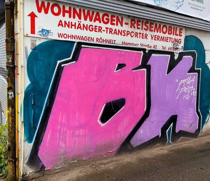 BK Graffiti Piece...