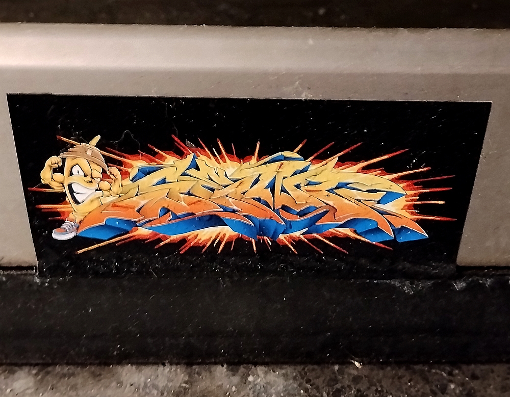 Wildstyle Graffiti Sticker