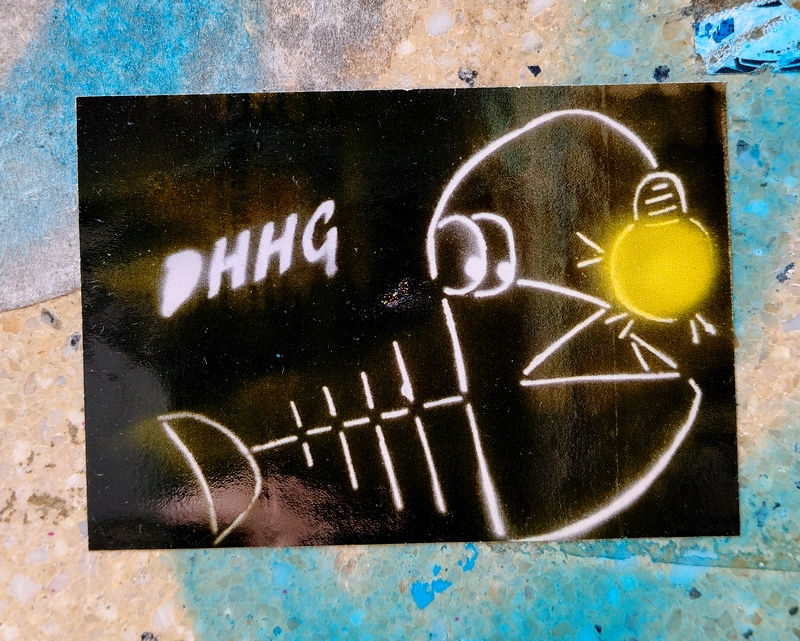 DHHG Stencil Fish